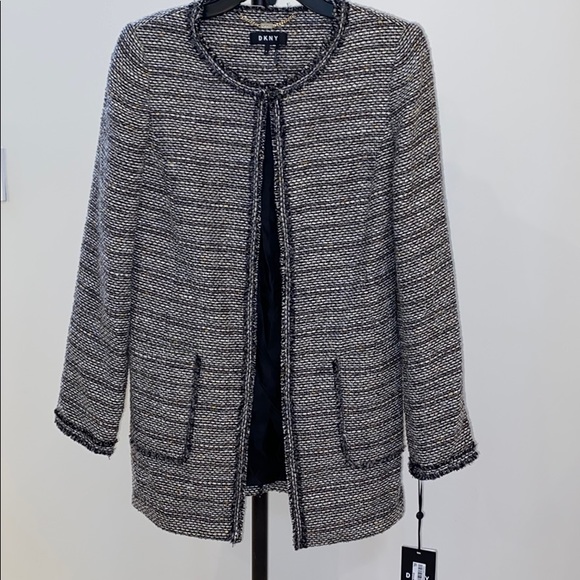 Dkny Jackets & Blazers - NWT DKNY S long Blazer jacket lined coat NEW